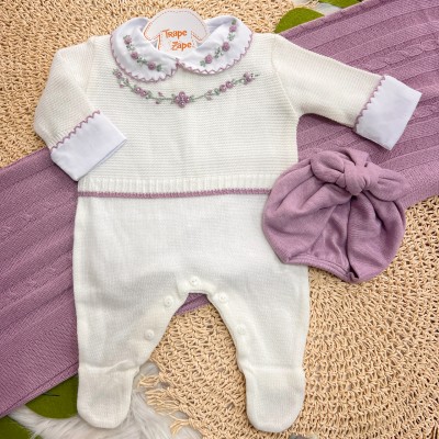  Saída de Maternidade Lara - Lilás